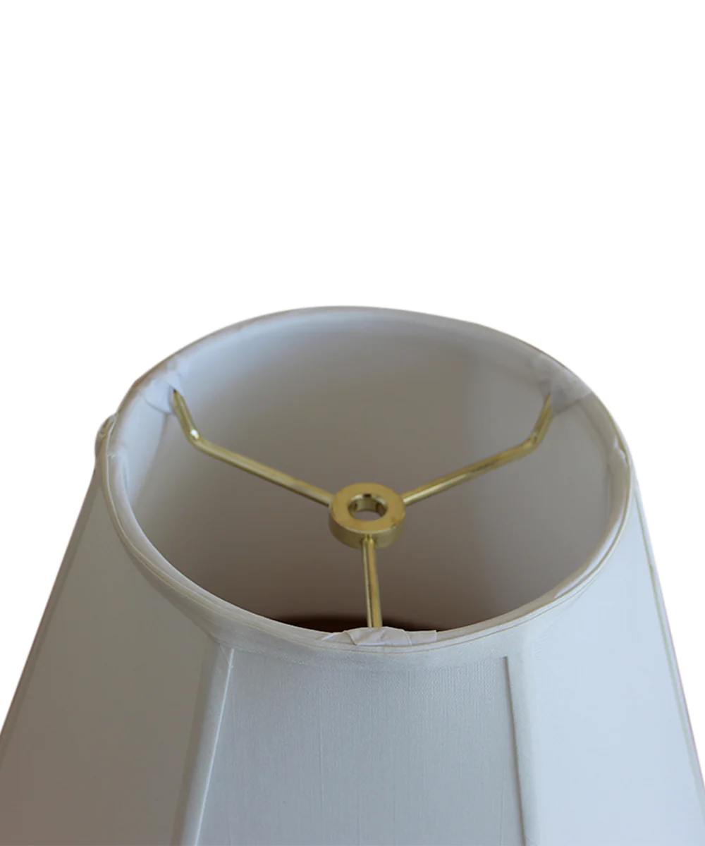 Egg Shell Empire Shantung Shade 6.5 Top x 13 Bottom x 10.25 Slant Height - Image 6
