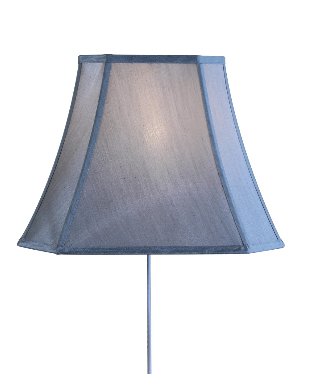 16"W Floating Shade Plug-In Wall Light Gray - Image 3