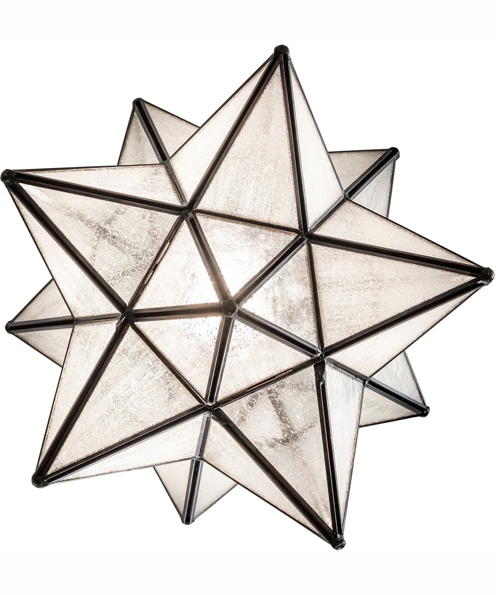 12" Wide Moravian Star Pendant - Image 6