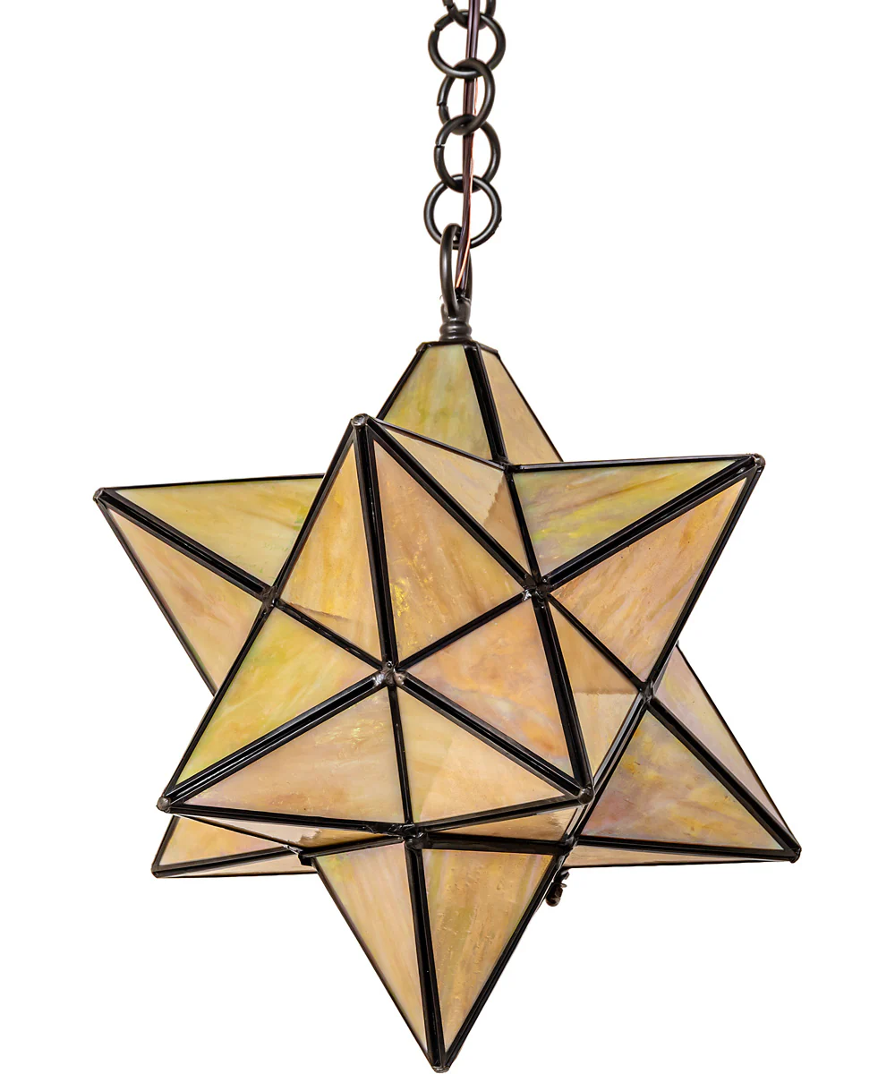 12" Wide Moravian Star Pendant - Image 2