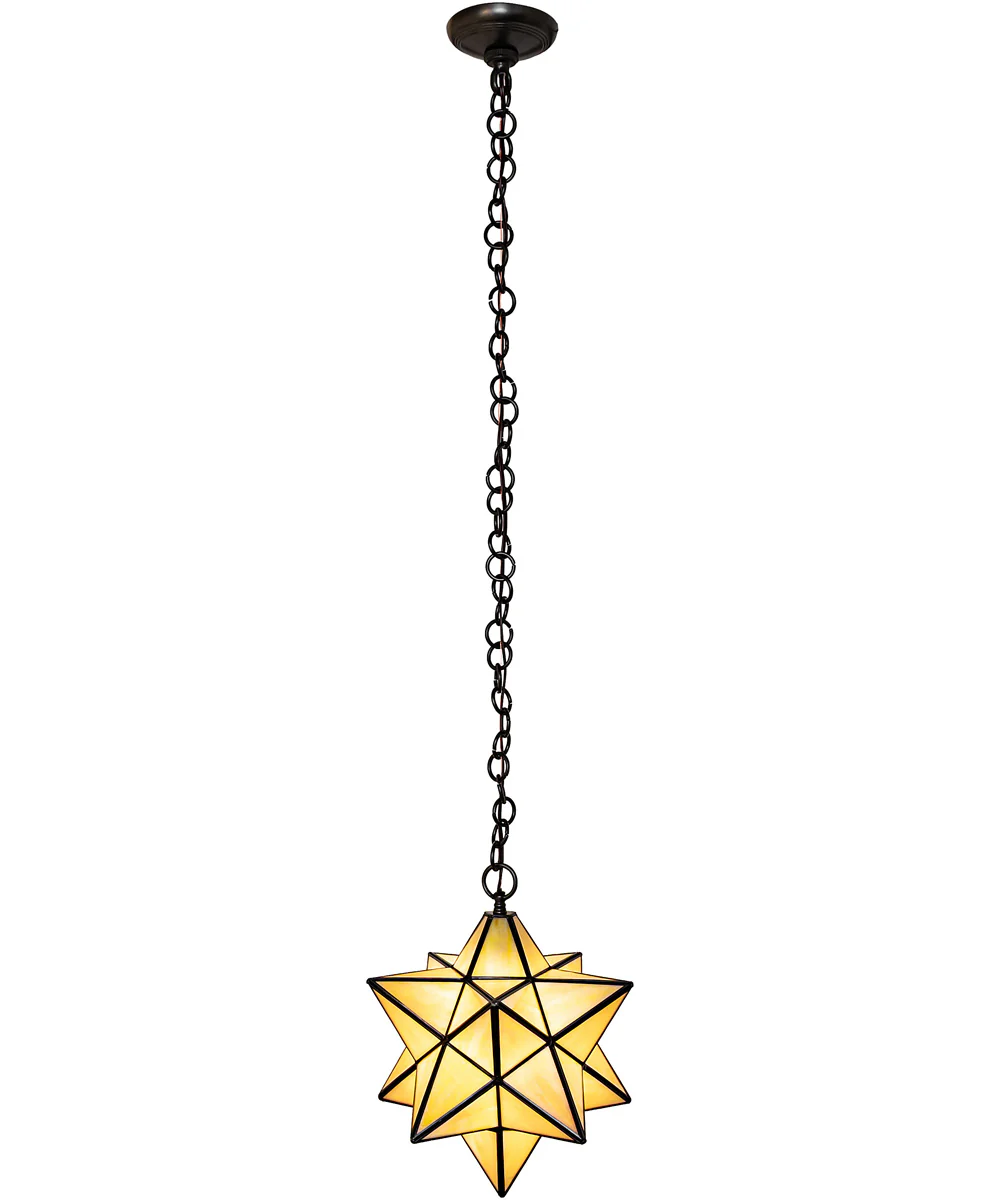 12" Wide Moravian Star Pendant - Image 9