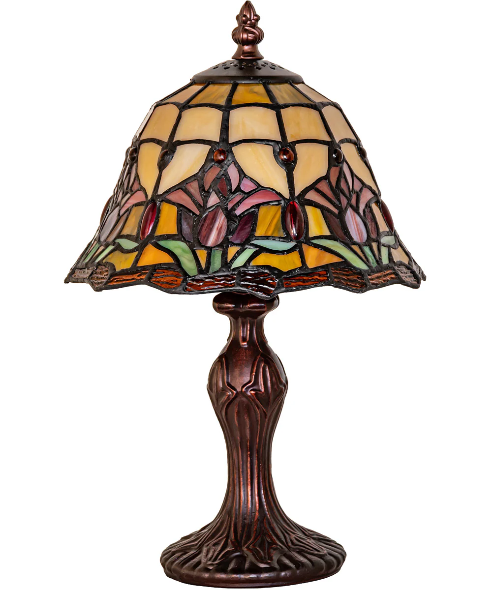 13.5" High Colonial Tulip Accent Lamp - Image 2