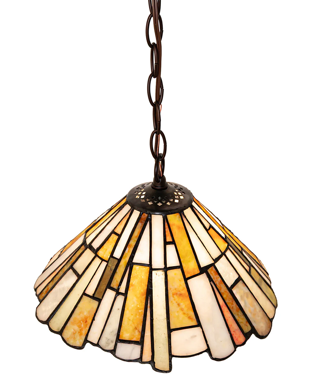13" Wide DeLighta Jadestone Pendant - Image 3