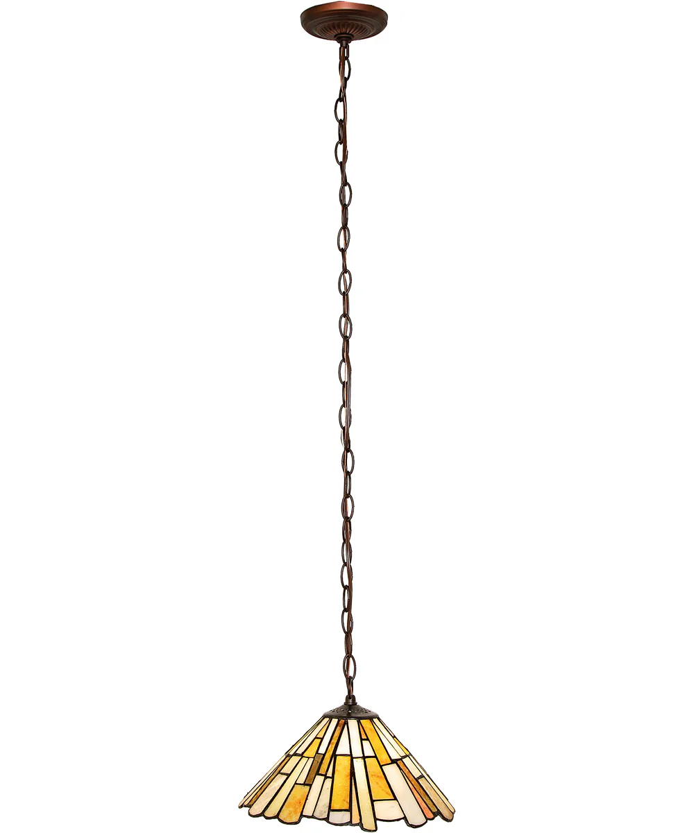13" Wide DeLighta Jadestone Pendant - Image 9
