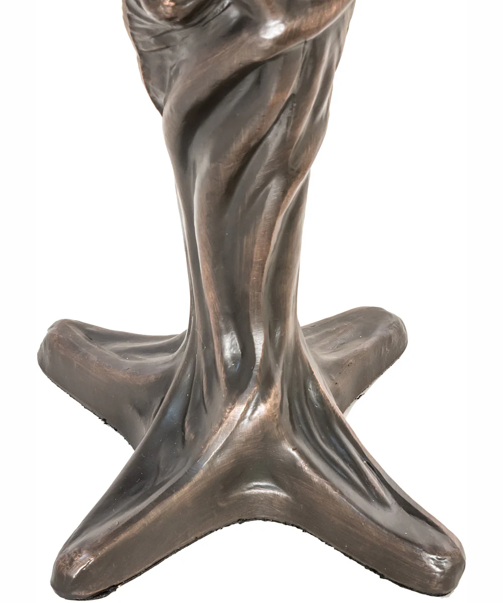 15" High Tiffany Pinecone Mini Lamp - Image 6
