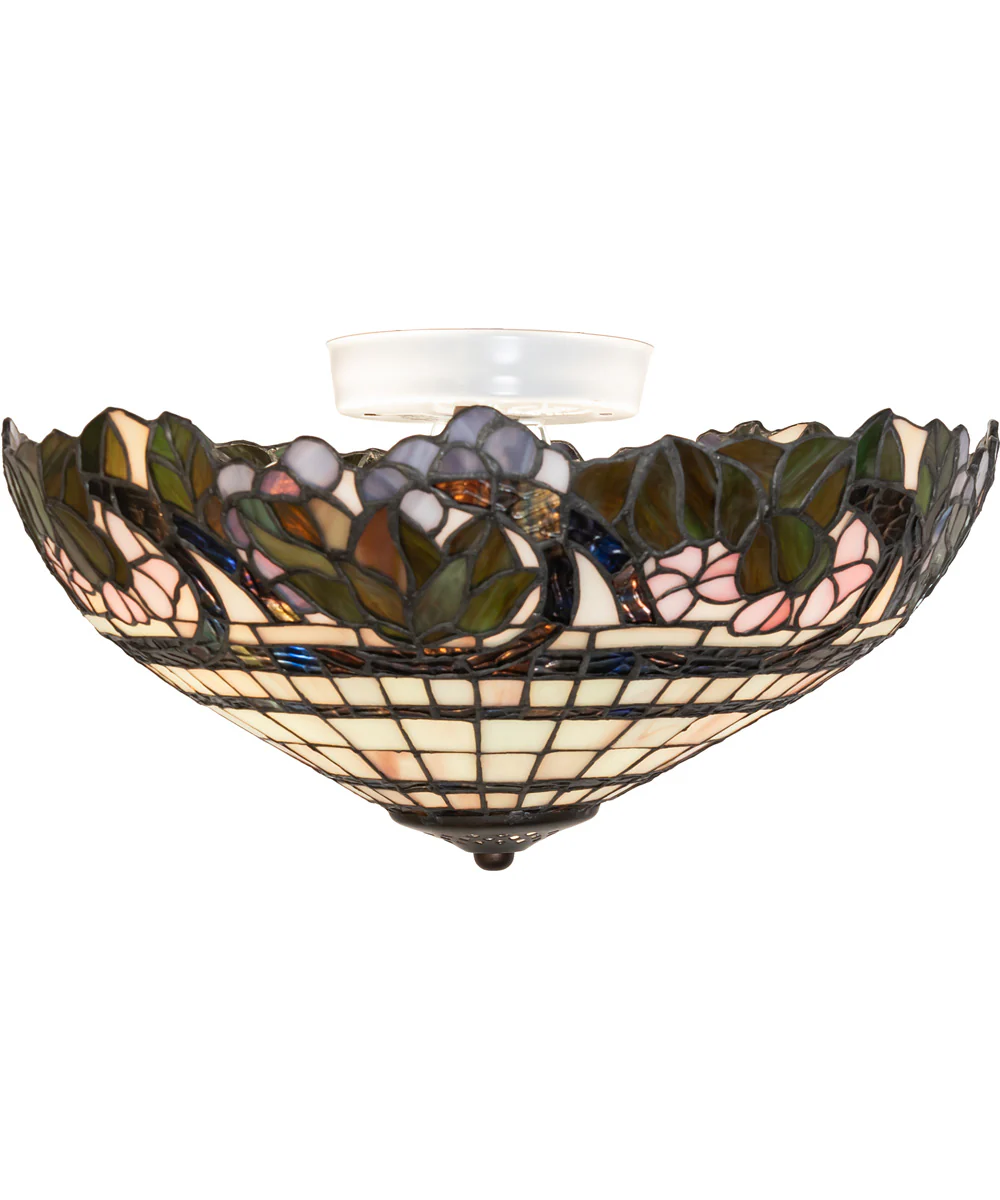 15" Wide Handel Grapevine Flushmount - Image 4