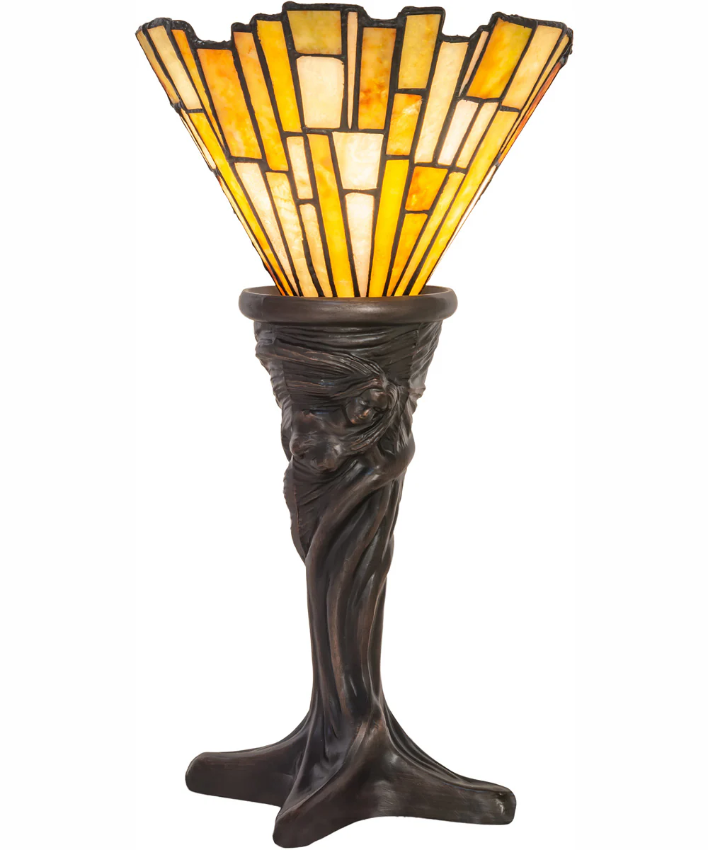 16" High DeLighta Jadestone Mini Lamp - Image 2