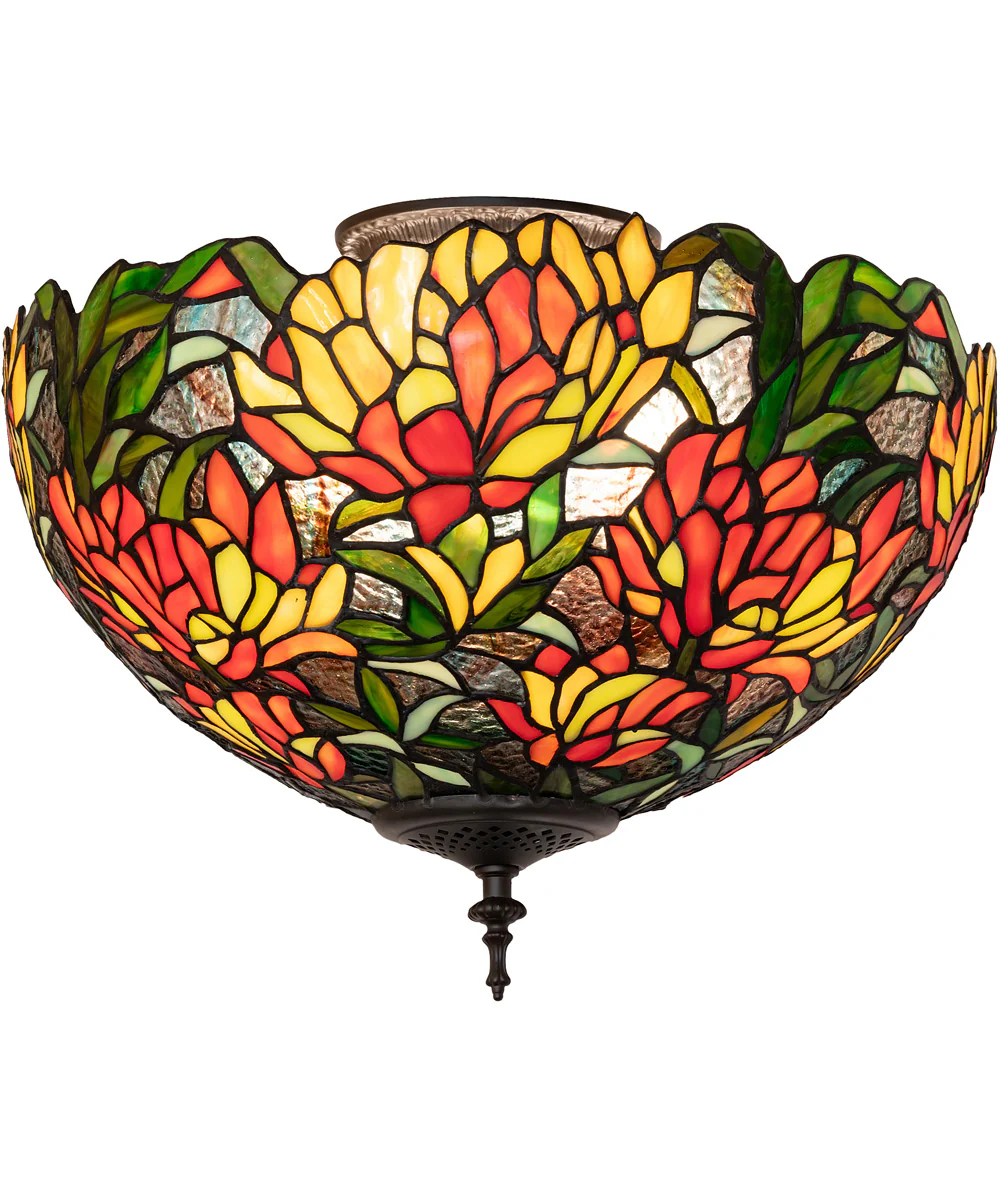 16" Wide Lamella Flushmount