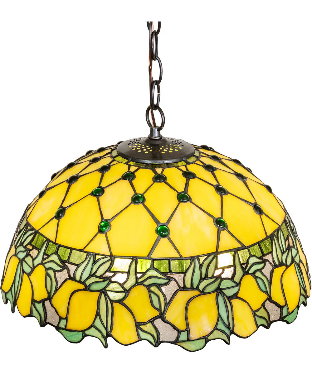 16" Wide Lemons Pendant - Image 3