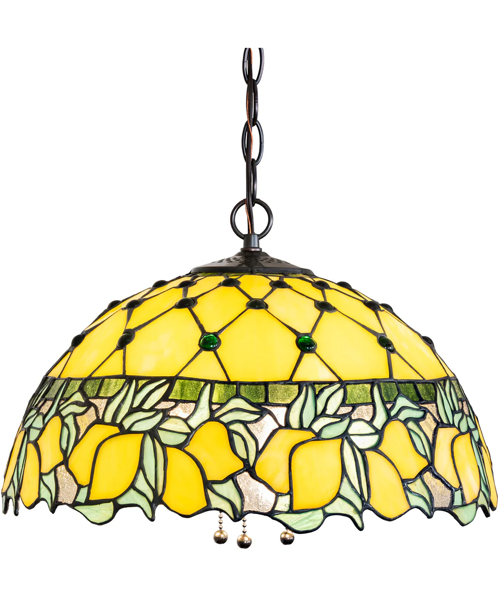 16" Wide Lemons Pendant - Image 4