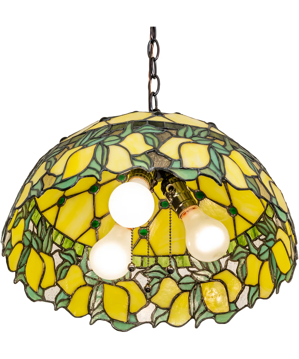 16" Wide Lemons Pendant - Image 5