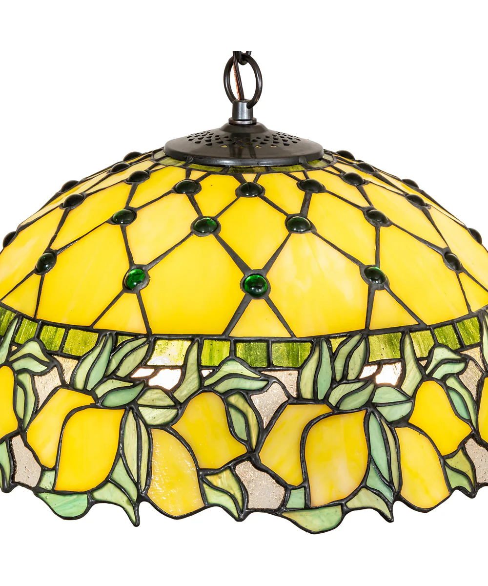 16" Wide Lemons Pendant - Image 7