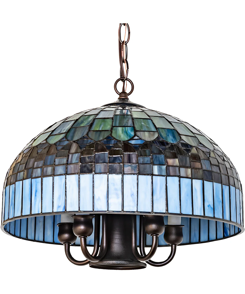 16" Wide Tiffany Candice Pendant - Image 2