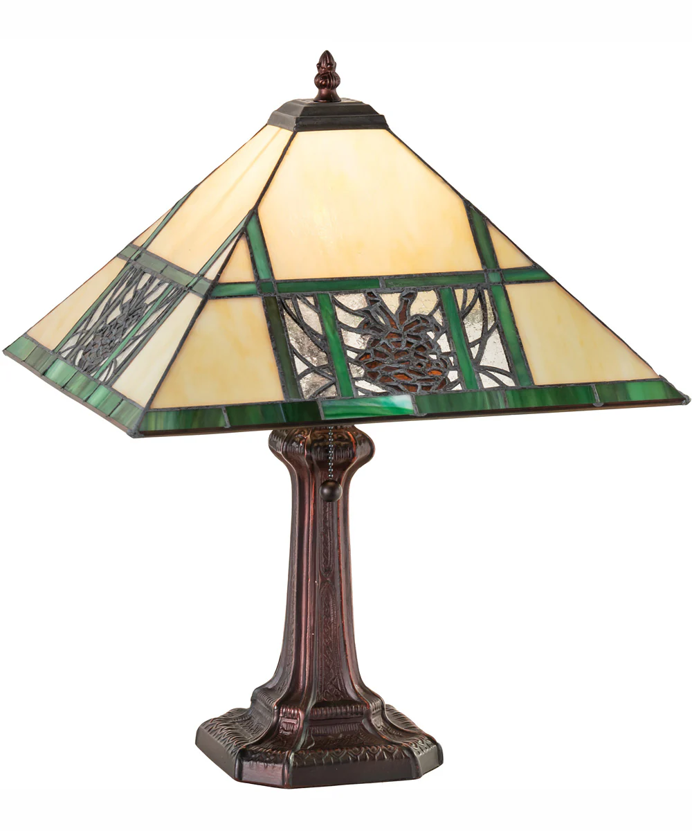 19" High Pinecone Ridge Table Lamp - Image 2