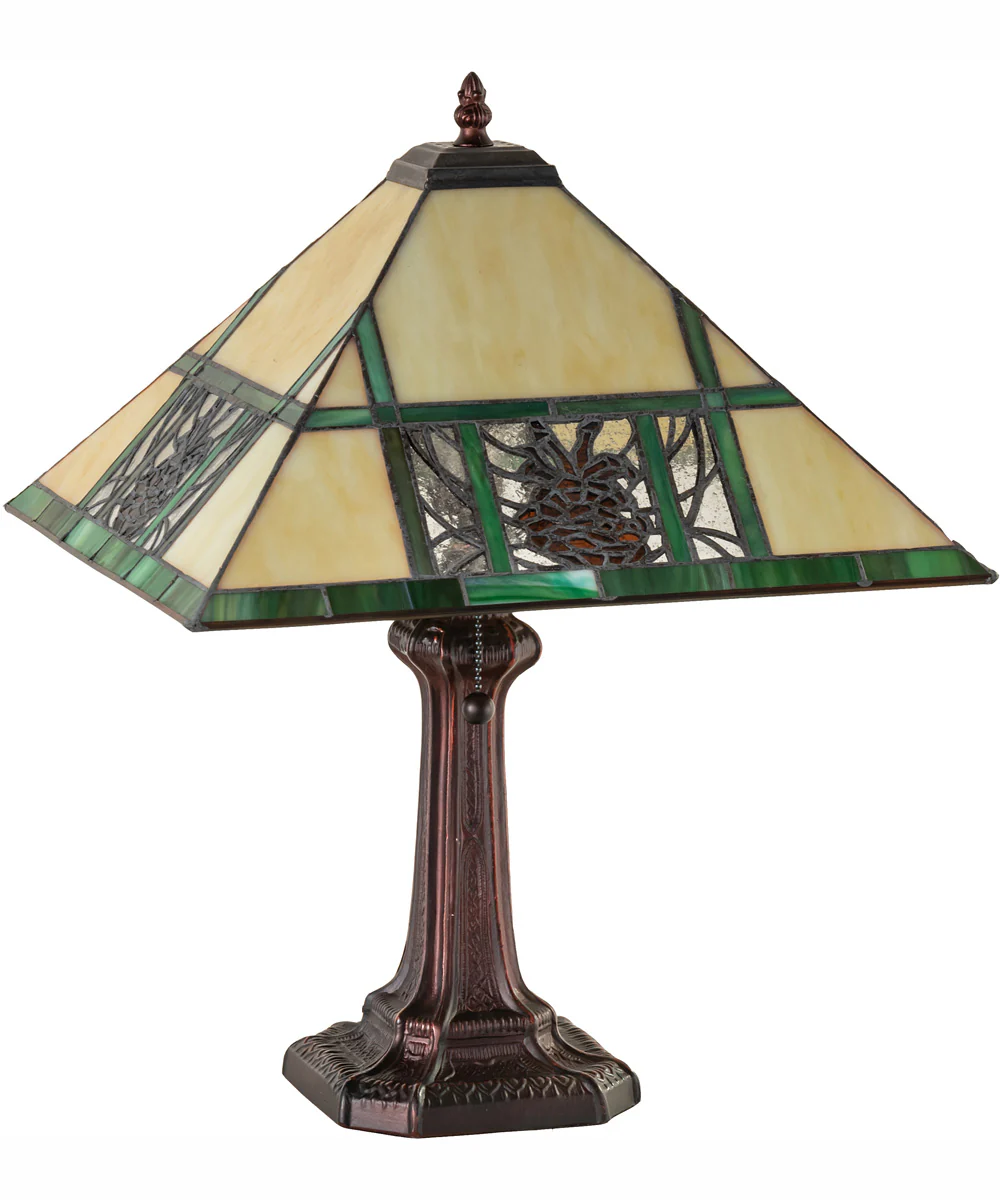 19" High Pinecone Ridge Table Lamp - Image 3