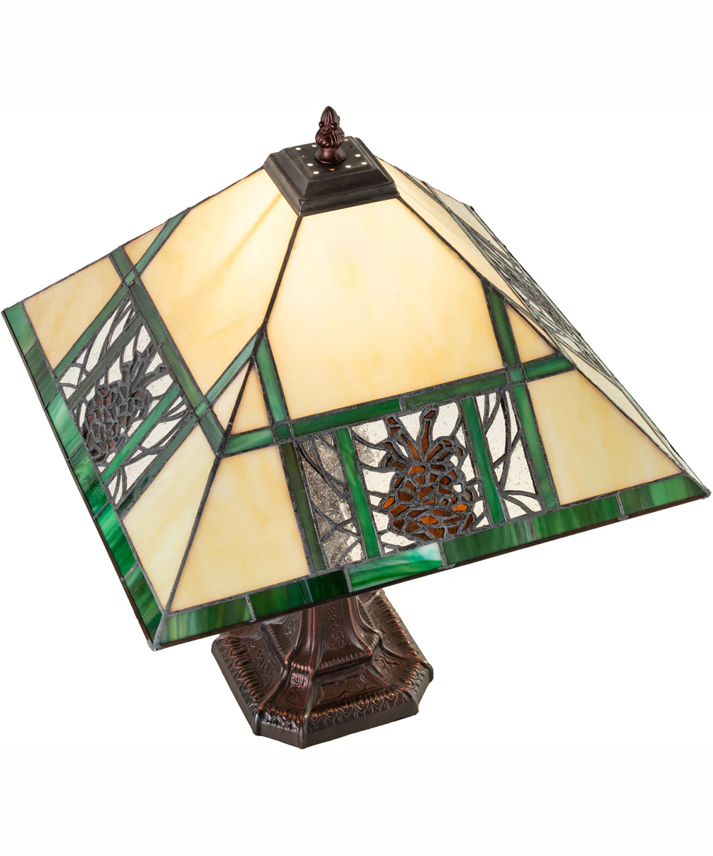 19" High Pinecone Ridge Table Lamp - Image 4