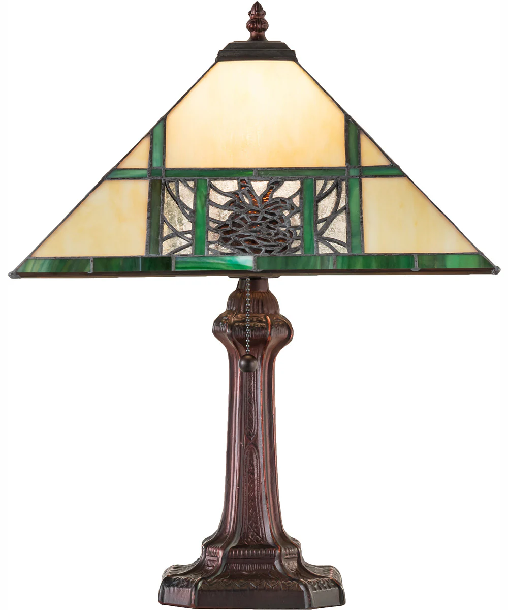 19" High Pinecone Ridge Table Lamp - Image 5