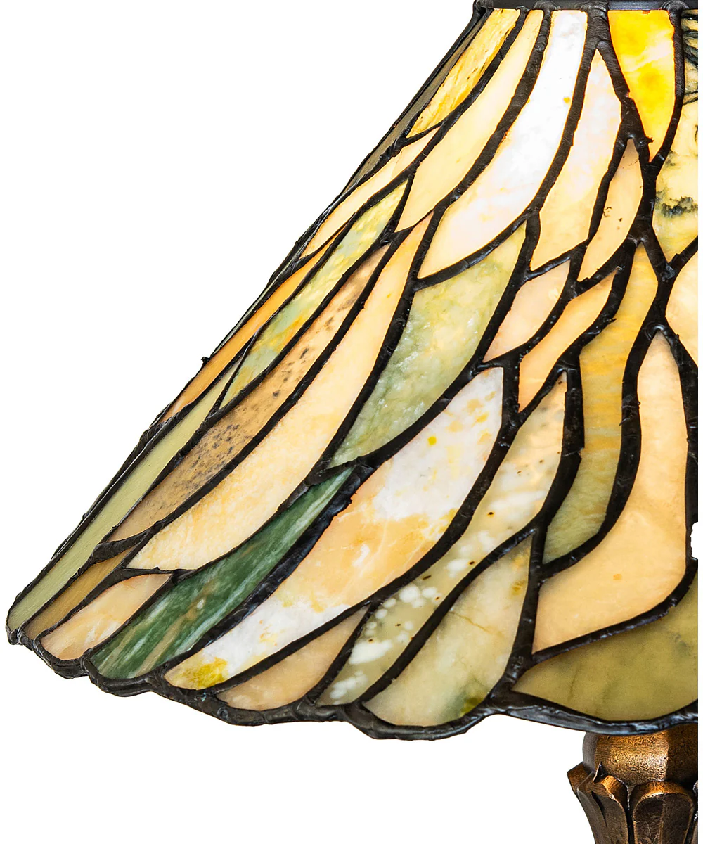 20" High Willow Jadestone Accent Lamp - Image 3