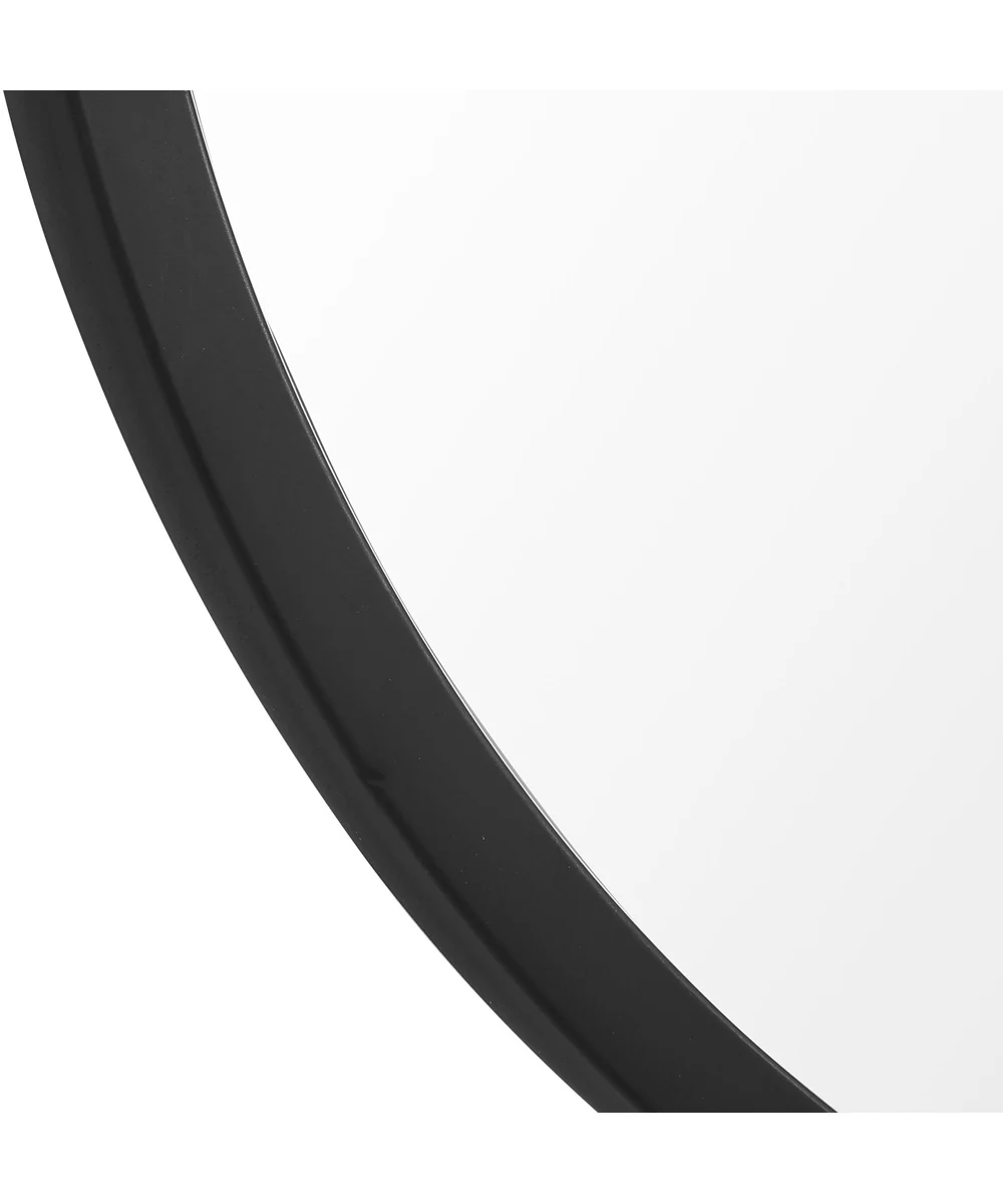 20x32" Wall Mirror in Matte Black - Image 5