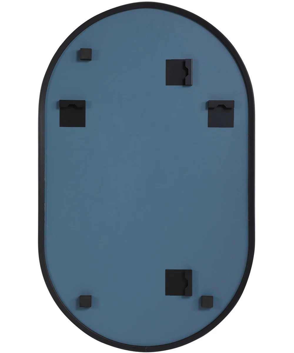 20x32" Wall Mirror in Matte Black - Image 6