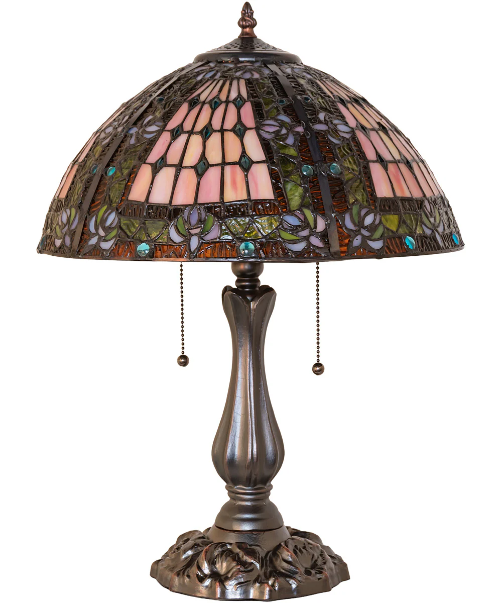 21" High Fleur-de-lis Table Lamp - Image 2