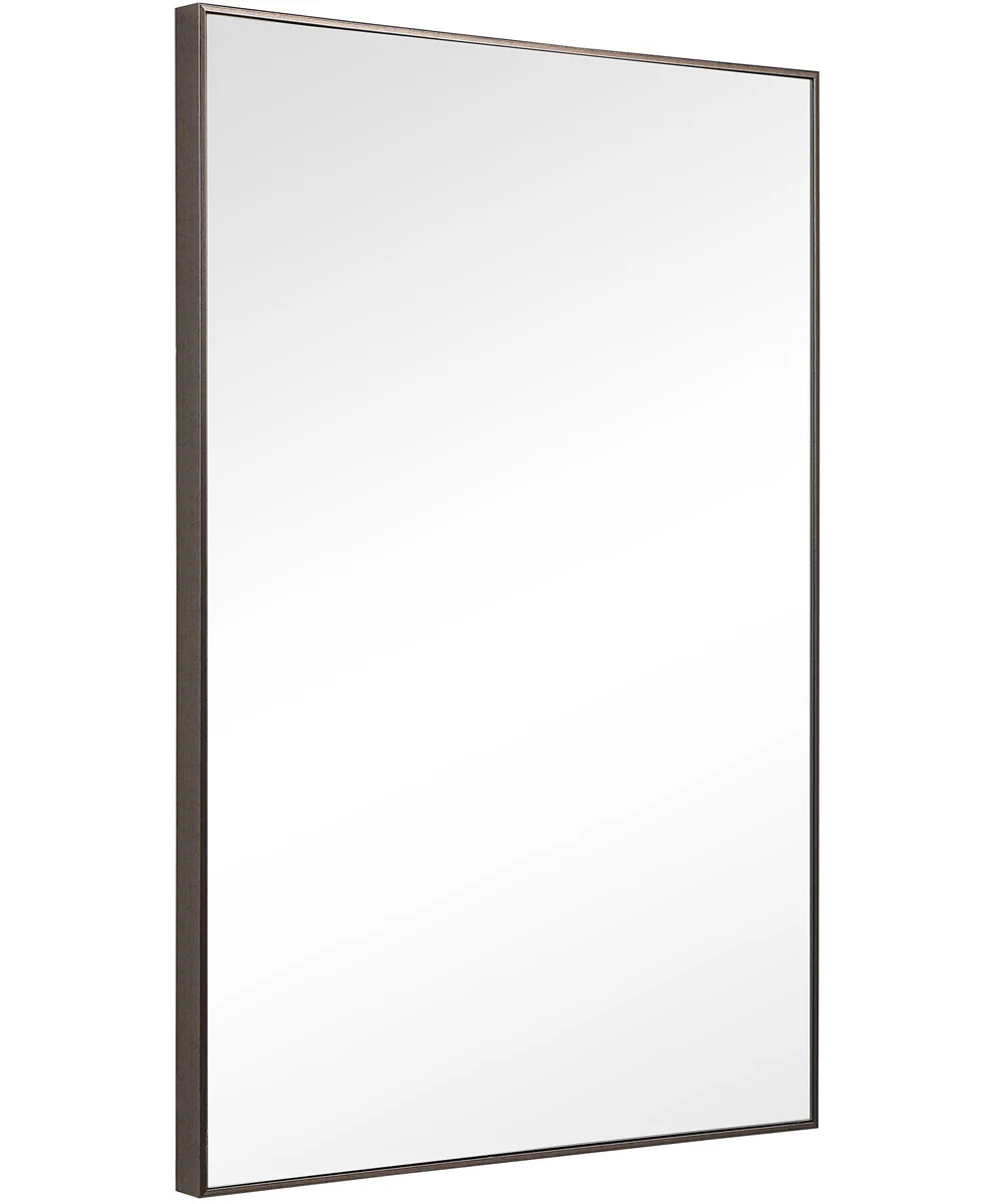 21x31" Wall Mirror in Gunmetal - Image 5