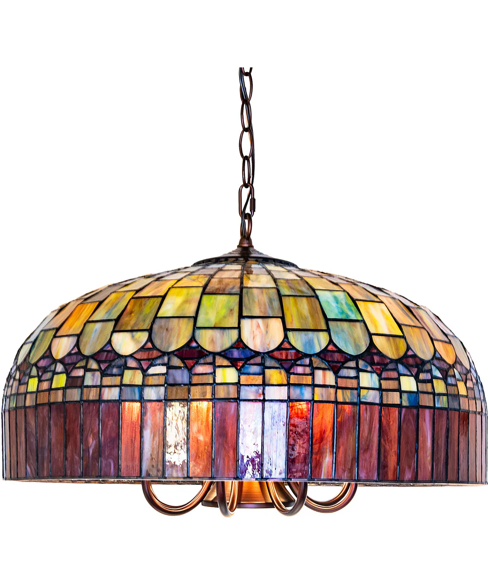 22" Wide Tiffany Candice Pendant - Image 4