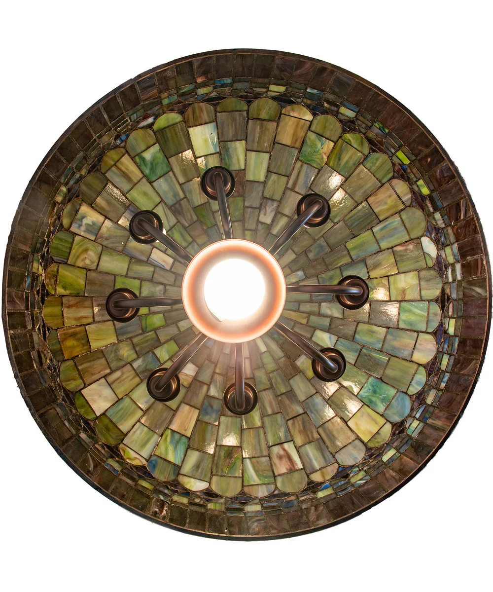 22" Wide Tiffany Candice Pendant - Image 6