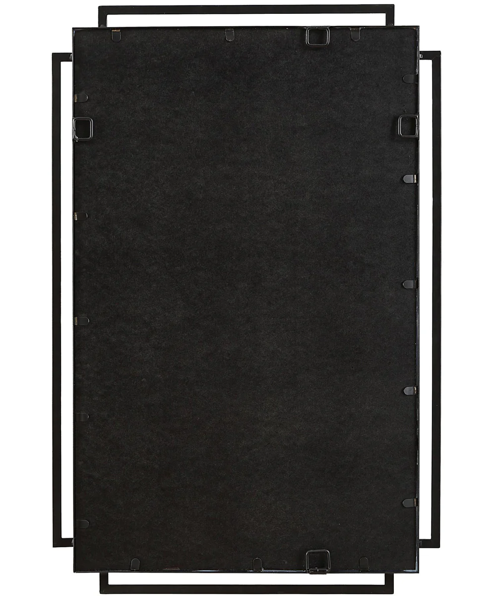 22x34" Wall Mirror in Matte Black - Image 7
