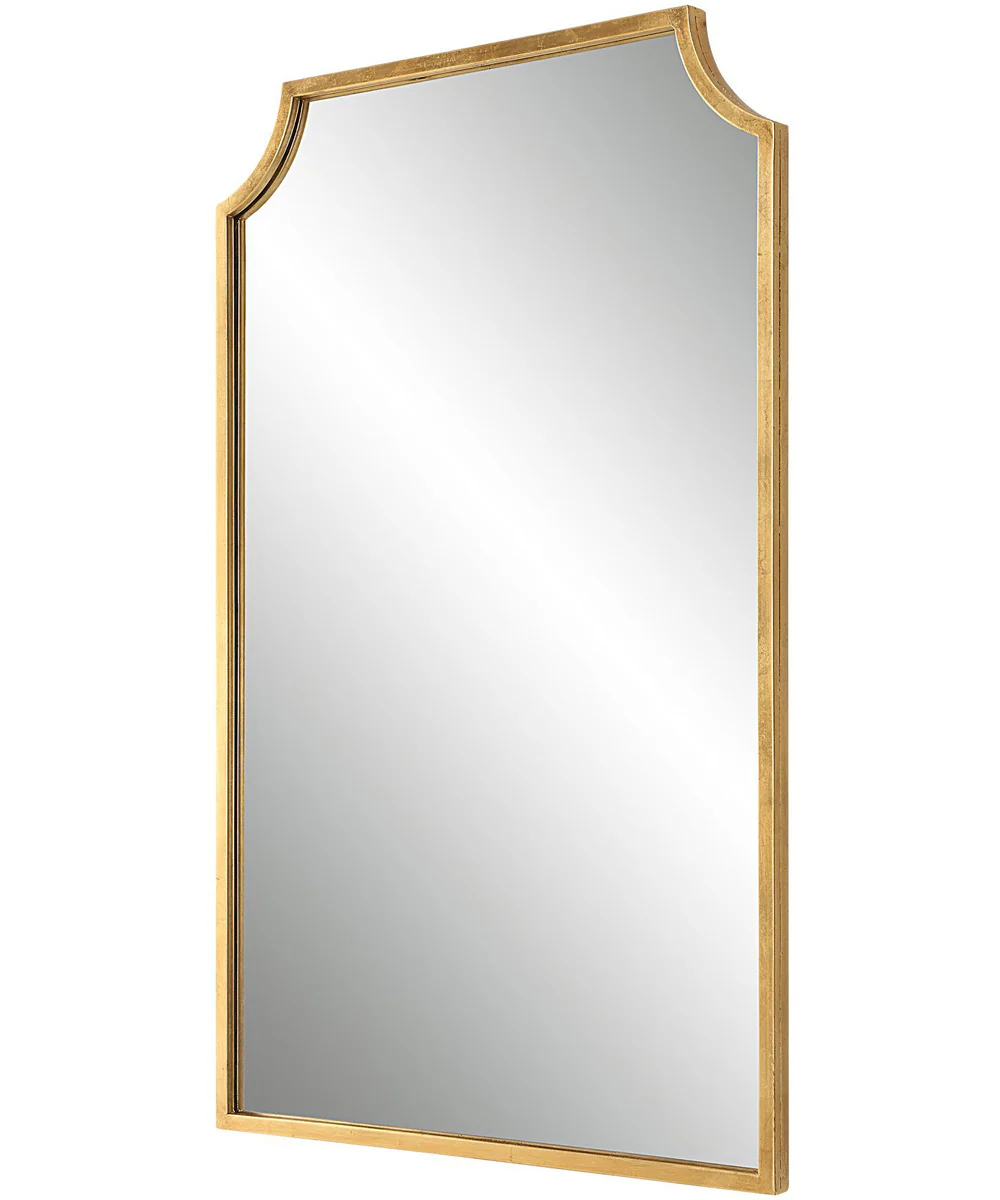 22x36" Wall Mirror in Gold Leaf - Image 4