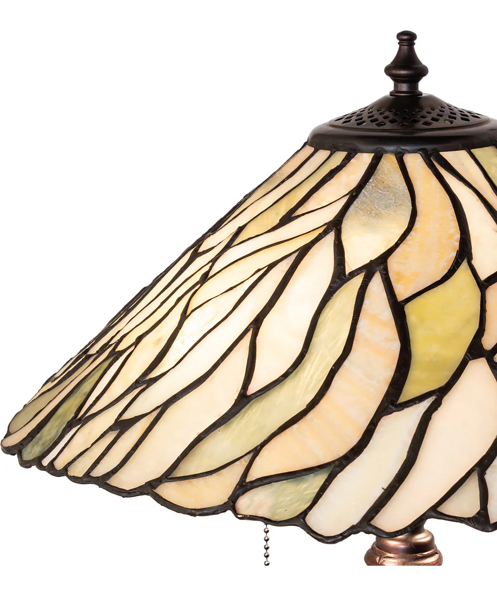 23" High Willow Jadestone Table Lamp - Image 3