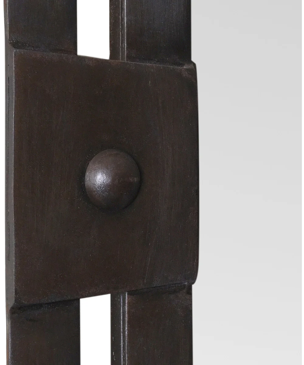 24x36" Wall Mirror in Distressed Gunmetal - Image 3