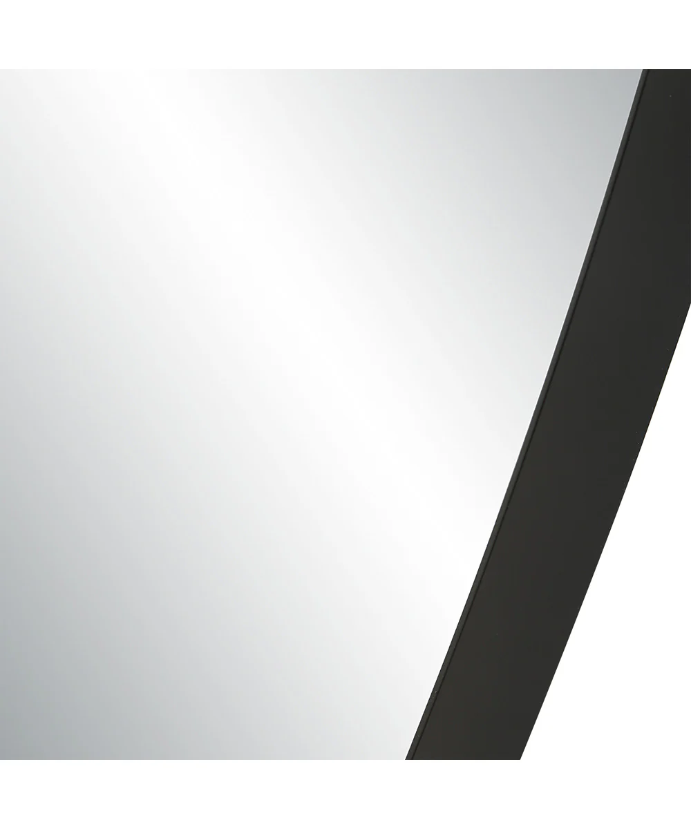 24x36" Wall Mirror Matte Black - Image 5