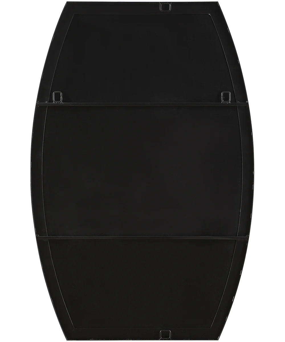 24x36" Wall Mirror Matte Black - Image 6