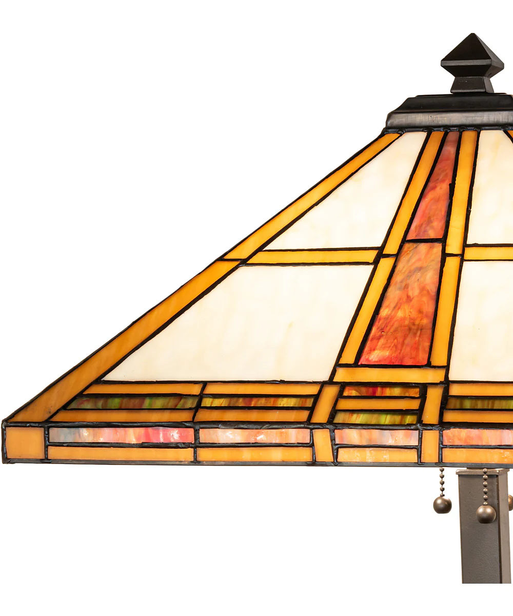 31" High Prairie Straw Buffet Lamp - Image 3