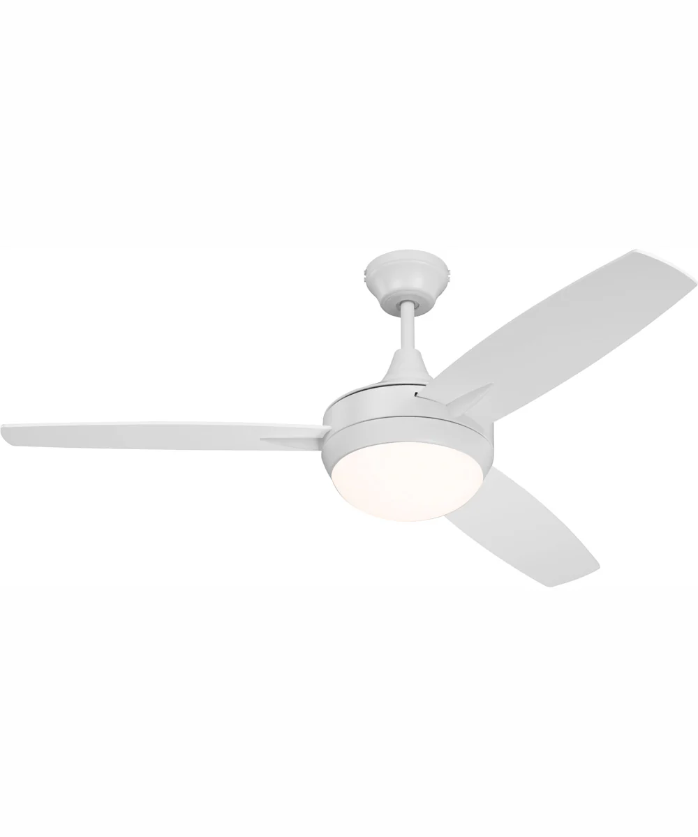 48" Targas 48" 1-Light Ceiling Fan White - Image 2