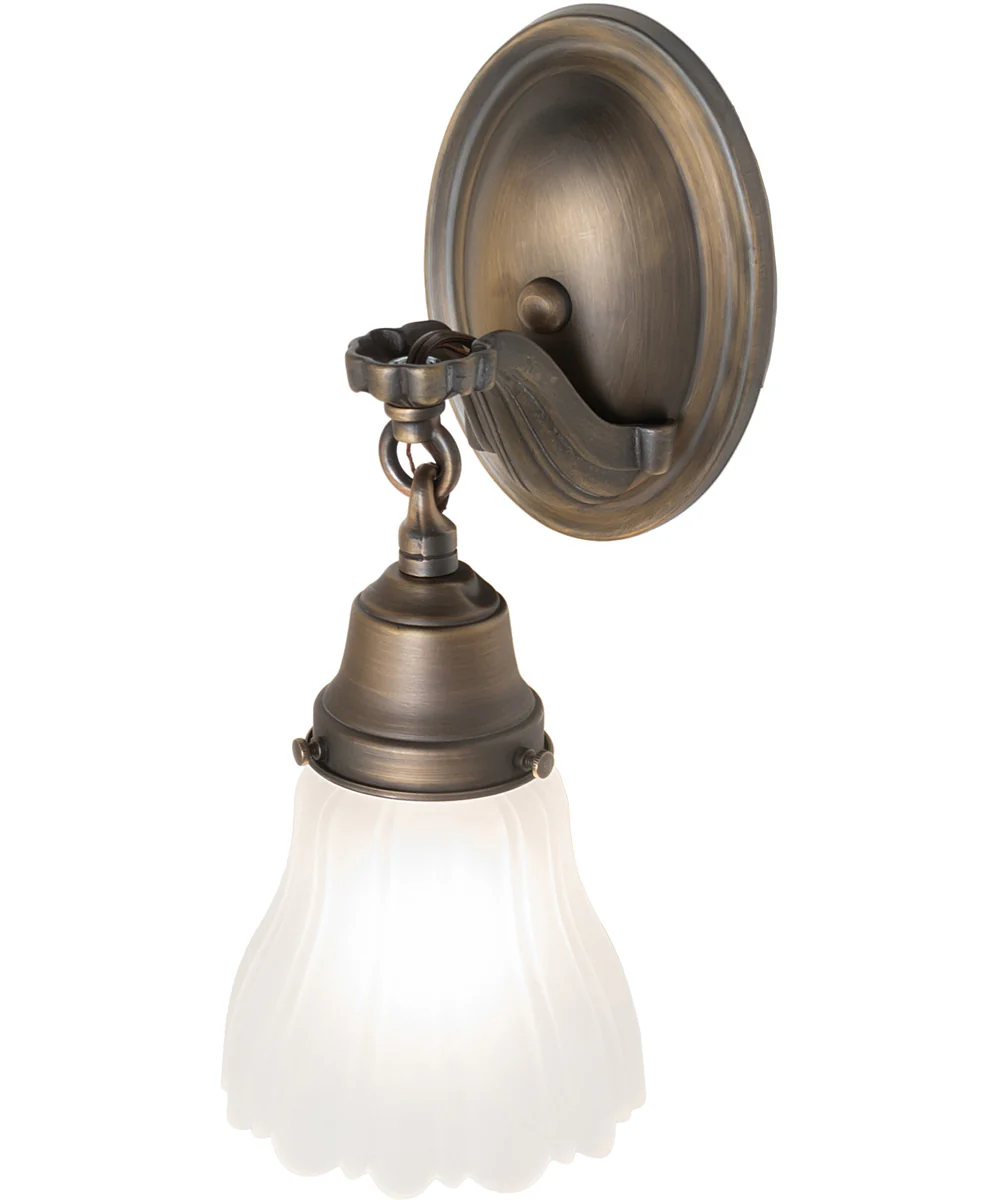 5" Wide Hartford Ruffle Wall Sconce - Image 3
