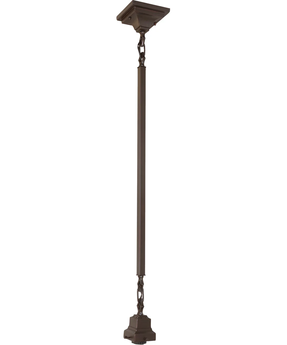 5" Square Diamond Band Mission Mini Pendant - Image 8