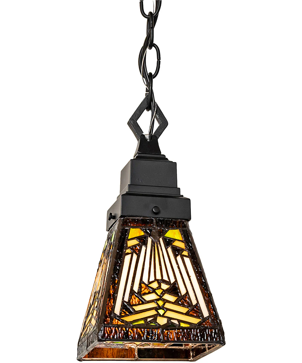 5" Square Nuevo Mission Mini Pendant