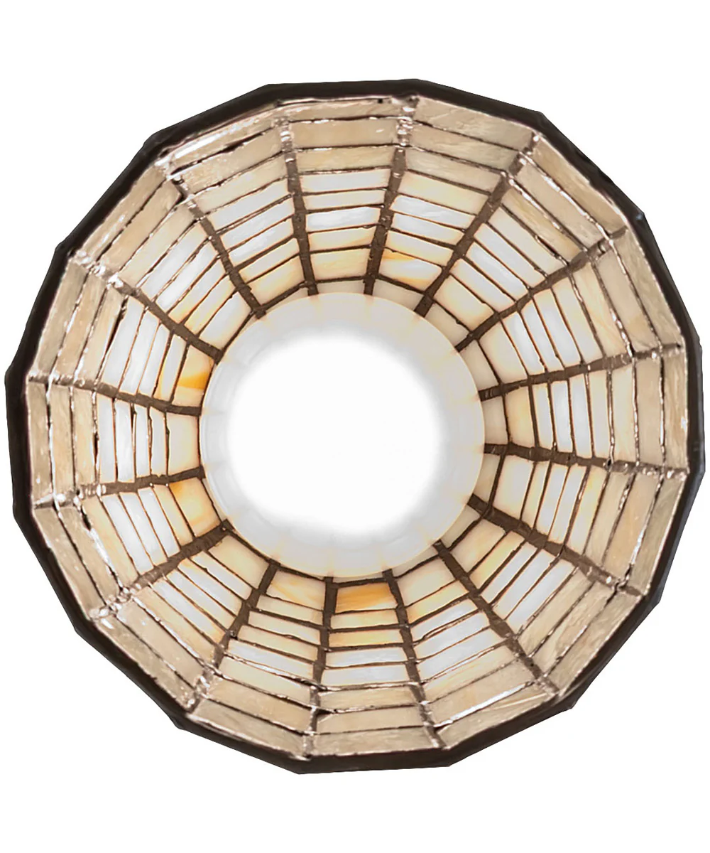 5" Wide Terra Bone Flush Mount - Image 6