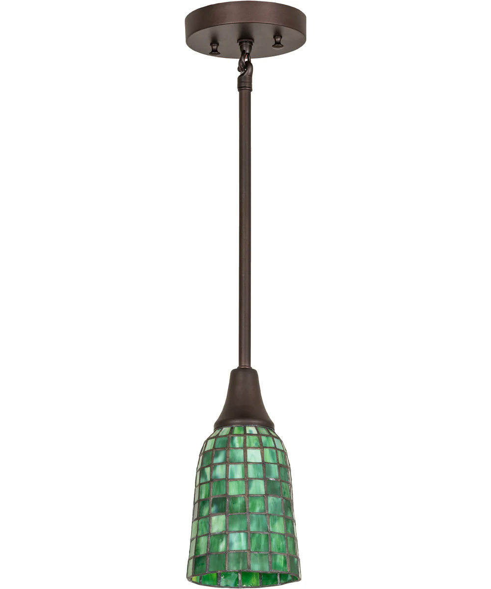 5" Wide Terra Esmeralda Mini Pendant - Image 2