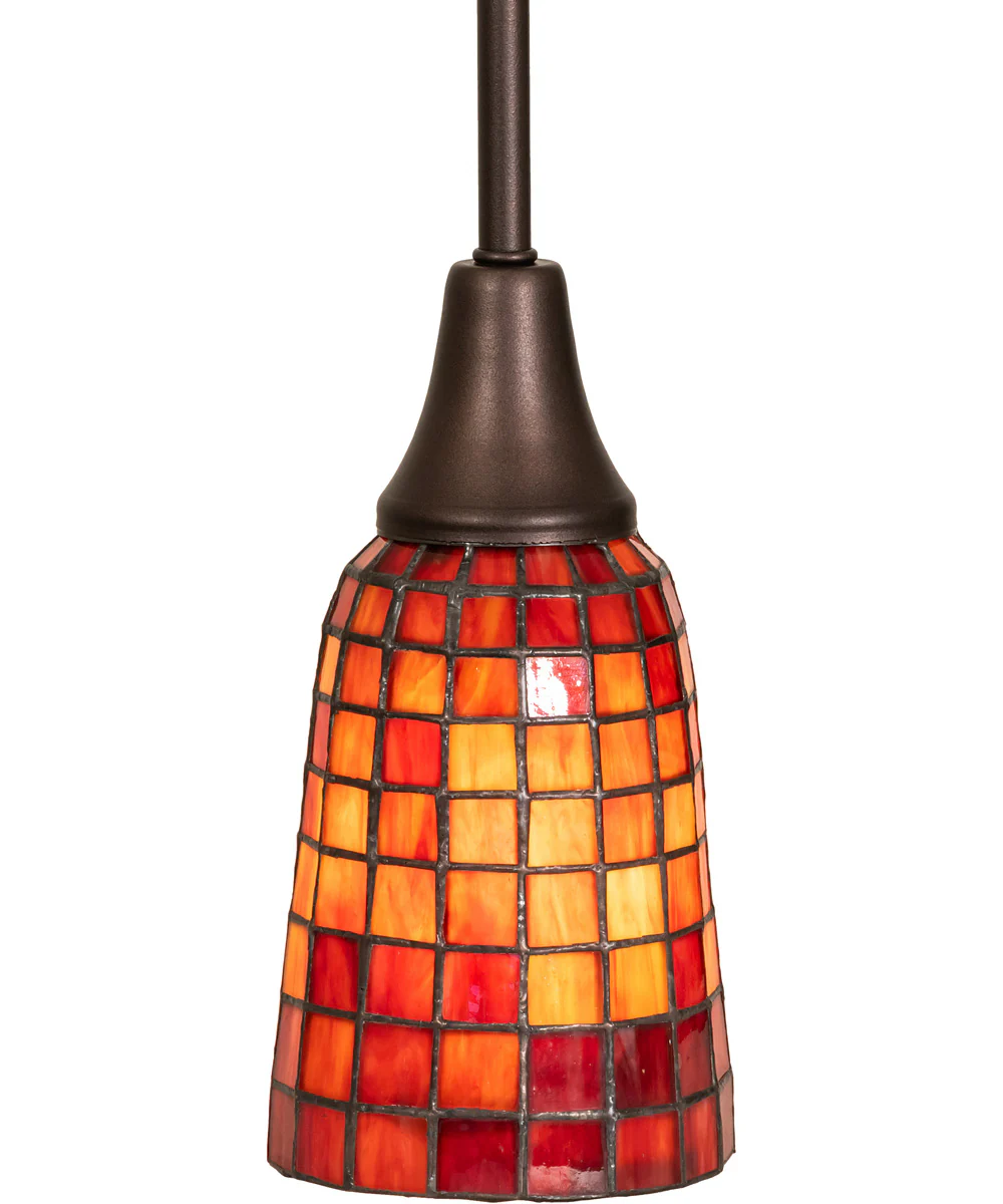 5" Wide Terra Naranja Mini Pendant - Image 4