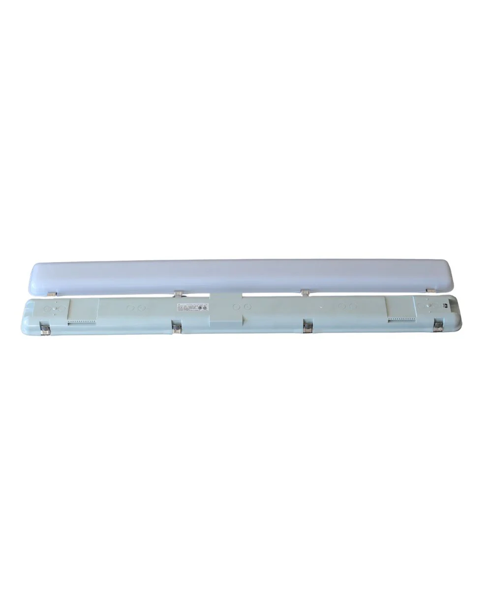 50"W Linear Vapor Tight 1-Light Integrated LED Light LightStrip Light Fixture by RP Lighting - Image 7
