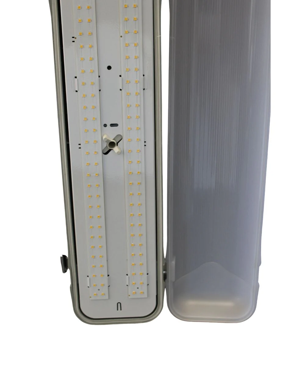 50"W Linear Vapor Tight 1-Light Integrated LED Light LightStrip Light Fixture by RP Lighting - Image 8