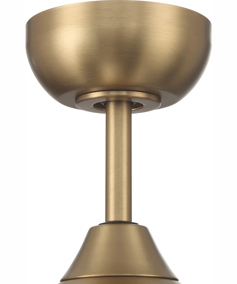 52" Chandler 1-Light Ceiling Fan Satin Brass - Image 7