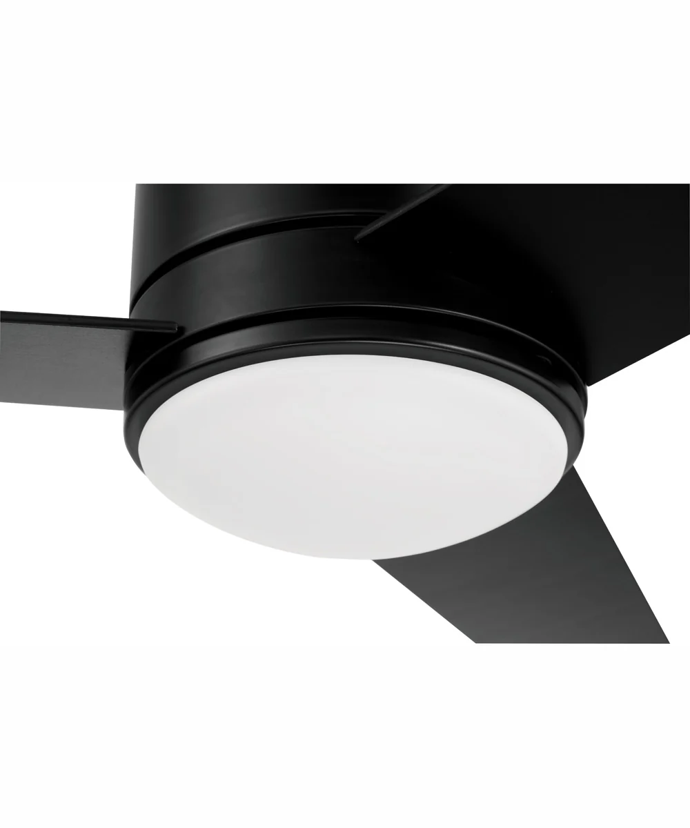 52" Cole 1-Light Ceiling Fan Flat Black - Image 6