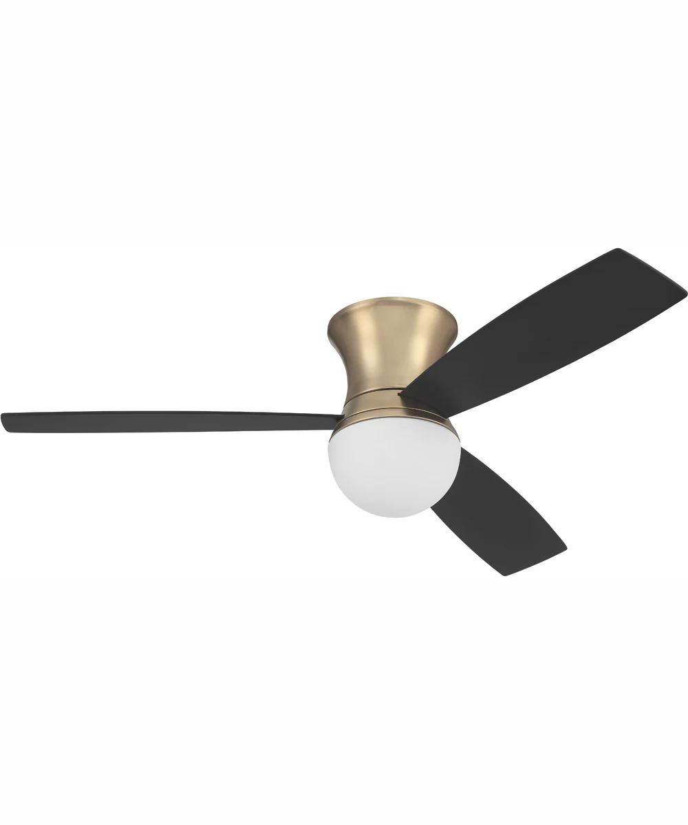 52" Daybreak 1-Light Ceiling Fan Satin Brass - Image 8