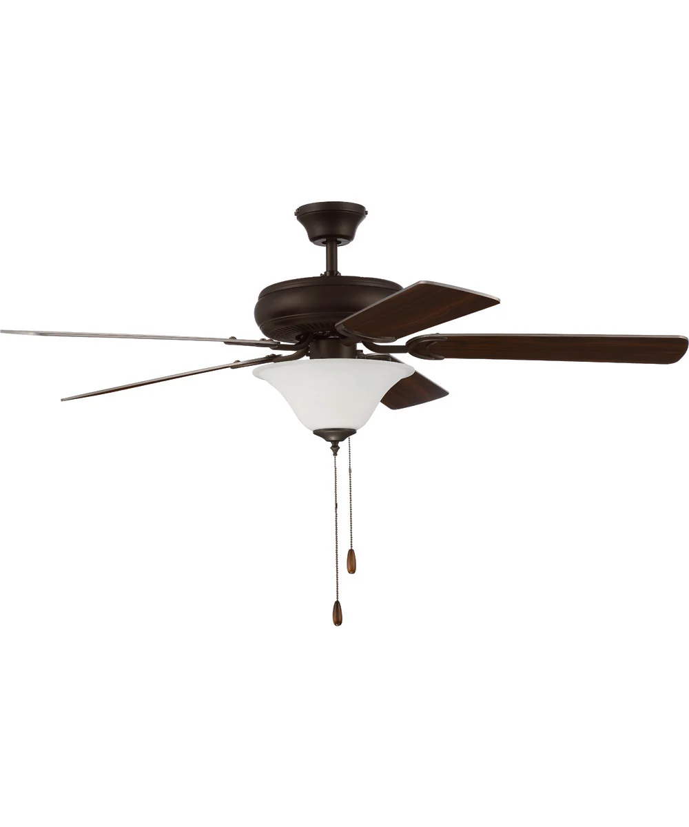 52" Decorator's Choice 2-Light Ceiling Fan Espresso - Image 3