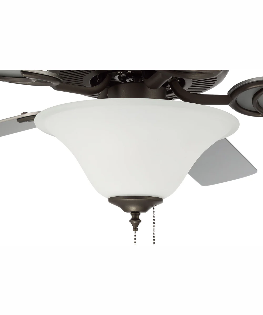 52" Decorator's Choice 2-Light Ceiling Fan Espresso - Image 8
