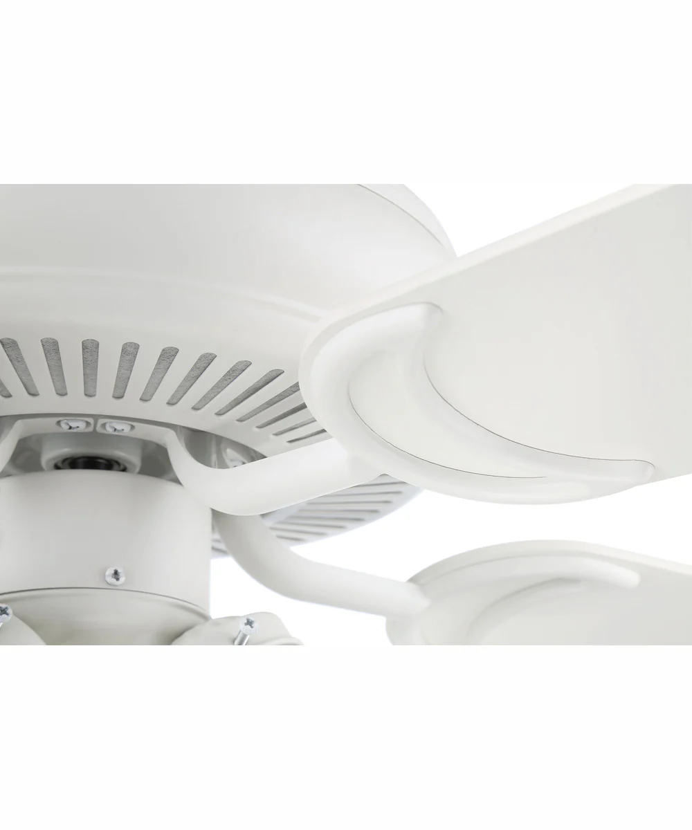 52" Decorator's Choice 2-Light Ceiling Fan Matte White - Image 5